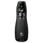 Logitech R400 Presentador Inalámbrico con Puntero Láser Rojo Negro